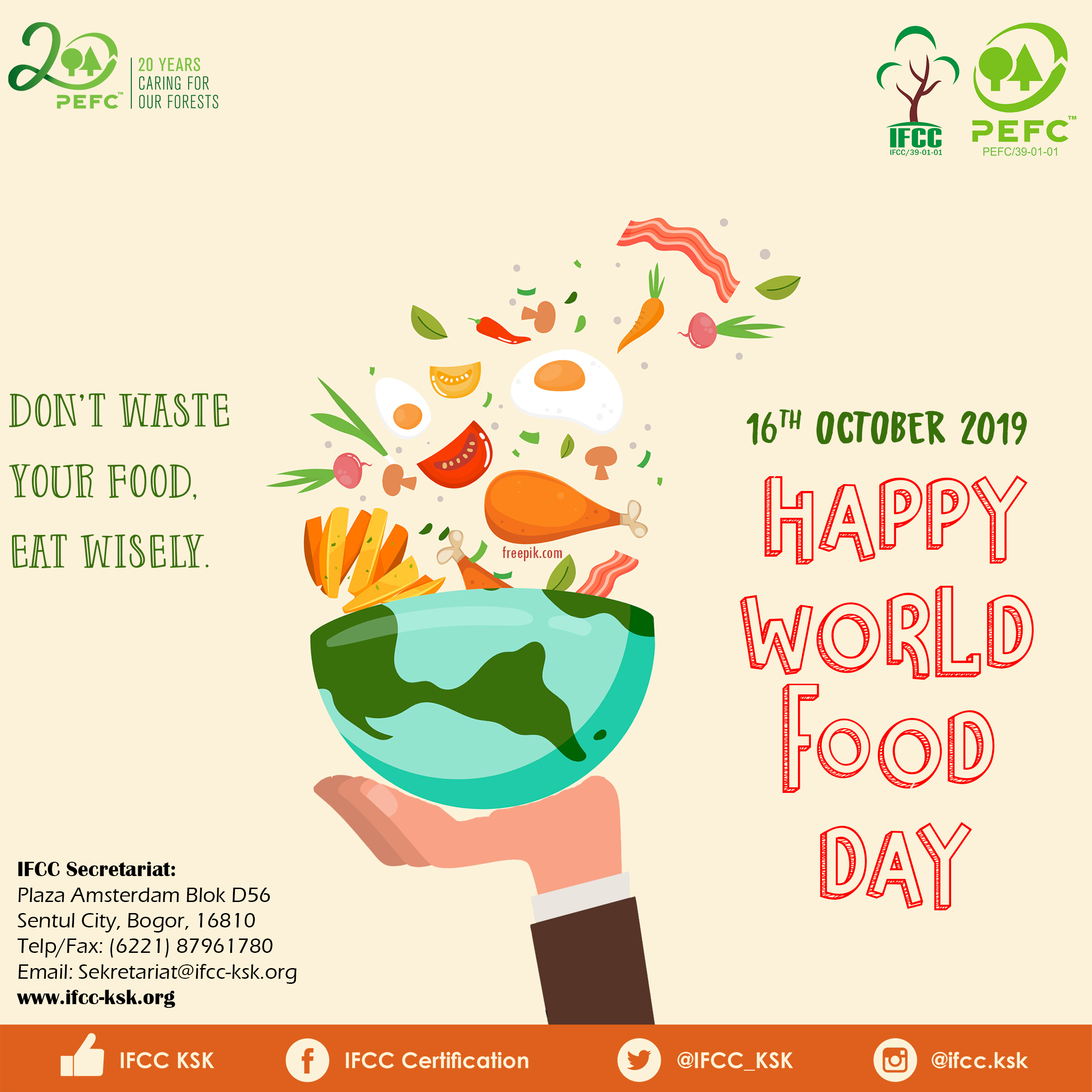 WORLD FOOD DAY 2019